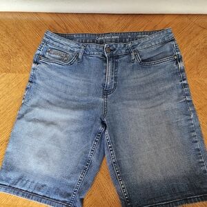 Calvin Klein Blue Denim Shorts